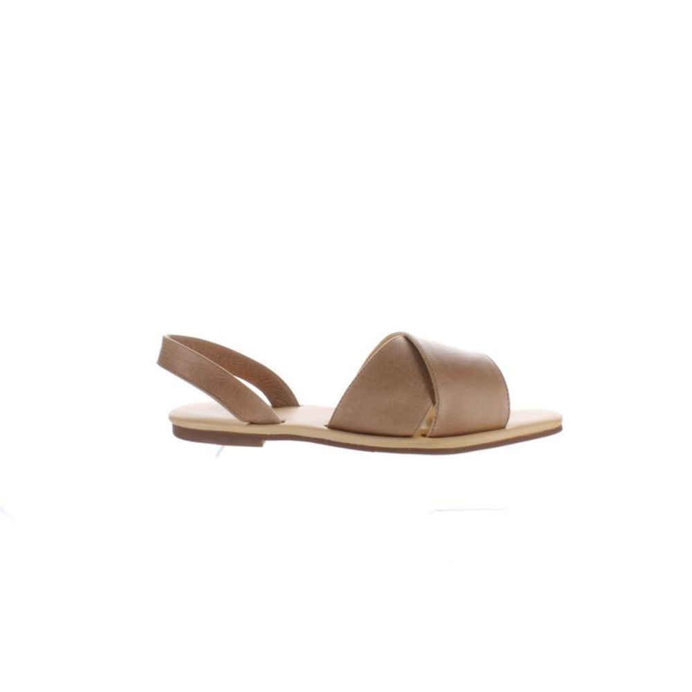 Nisolo Womens All Day Cross Brown Slingbacks Size 9 Medium (B, M)